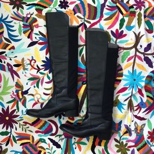 Charles David knee high leather boot